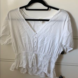 Blouse short sleeve